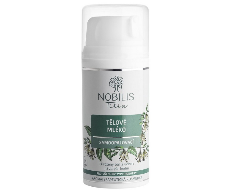 Nobilis Tilia Samoopalovací tělové mléko (100 ml) - s vitaminem e