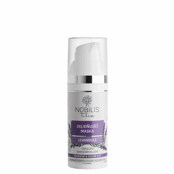 Nobilis Tilia Zklidňující maska Levandule (50 ml) - zrelaxuje a vyživí bioaktivními látkami