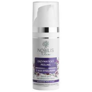 Nobilis Tilia Enzymatický pleťový peeling s AHA kyselinami (50 ml) - bez drsných abrazivních částic