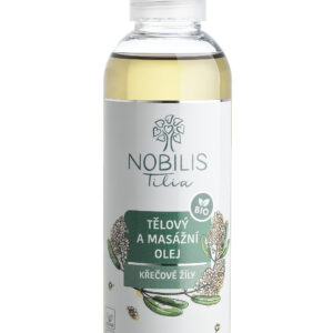 Nobilis Tilia Tělový a masážní olej Křečové žíly BIO (200 ml) - zmírní pocit těžkých nohou