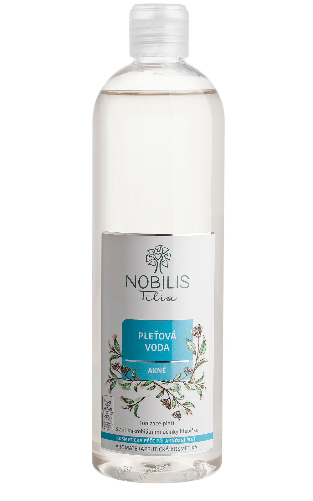 Nobilis Tilia Pleťová voda Akné - 500 ml - pro aknózní a mastnou pleť