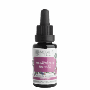 Nobilis Tilia Masážní olej na hráz BIO (20 ml) - pro dostatečné uvolnění tkáně