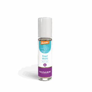 TAOASIS Aroma roll-on Head Well BIO (10 ml) - osvěžuje, vyrovnává a zlepšuje koncentraci