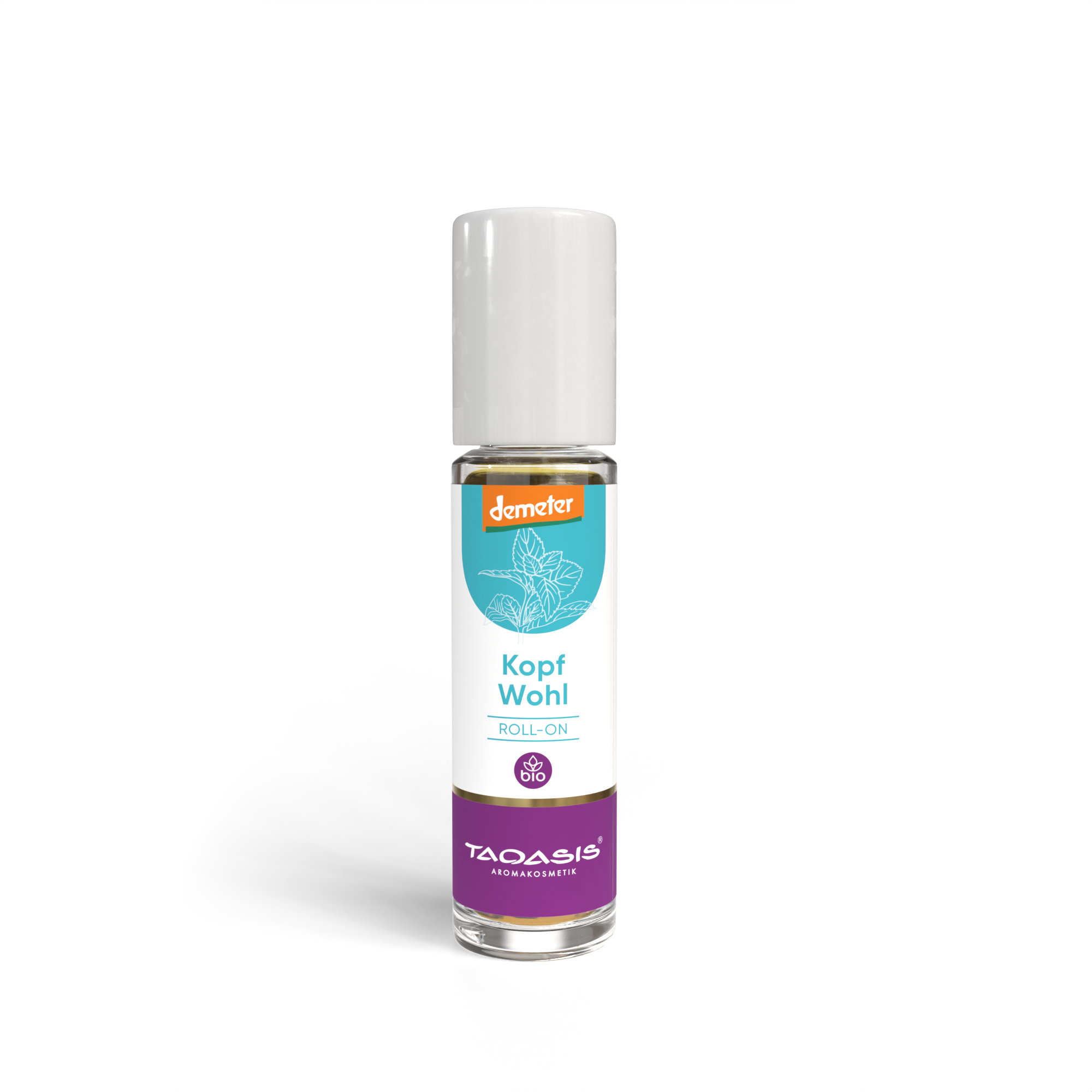 TAOASIS Aroma roll-on Head Well BIO (10 ml) - osvěžuje, vyrovnává a zlepšuje koncentraci
