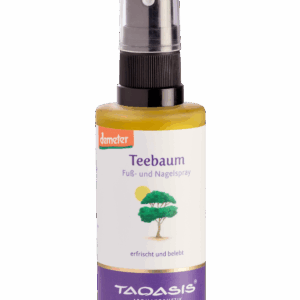 TAOASIS Sprej na nohy s tea tree BIO (50 ml) - osvěžuje, chladí a potlačuje zápach