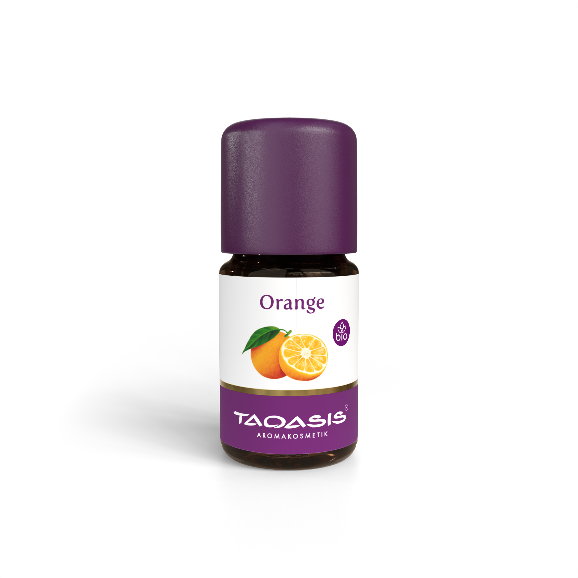 TAOASIS Éterický olej Pomeranč BIO - 5 ml - proti stresu, únavě a špatné náladě