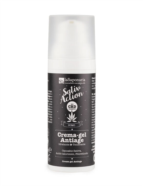 laSaponaria Pleťové sérum s konopným extraktem pro pány BIO (50 ml) - Obrázek 2