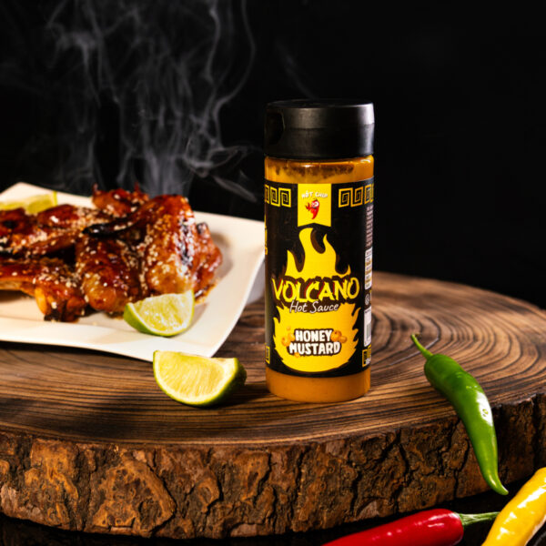 Chilli Medová Hořčice 310g – Volcano - Obrázek 5