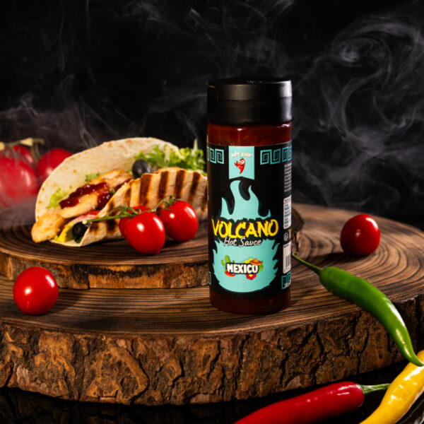 Mexická Chilli Omáčka 310g – Volcano - Obrázek 6
