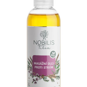 Nobilis Tilia Masážní olej proti striím BIO (200 ml) - zlepšuje pružnost pokožky