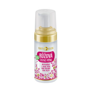 Purity Vision Růžová čisticí pěna BIO (90 ml) - ideální pro dehydratovanou a citlivou pleť