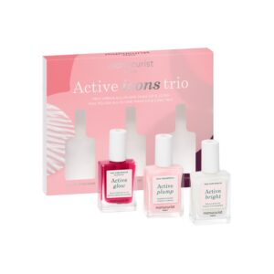 Manucurist Dárková sada Green Active Trio - pečuje a rozjasňuje