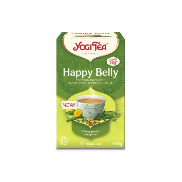 Yogi Tea Čaj Happy Belly BIO - nálev. sáčky (17 x 1,8 g)