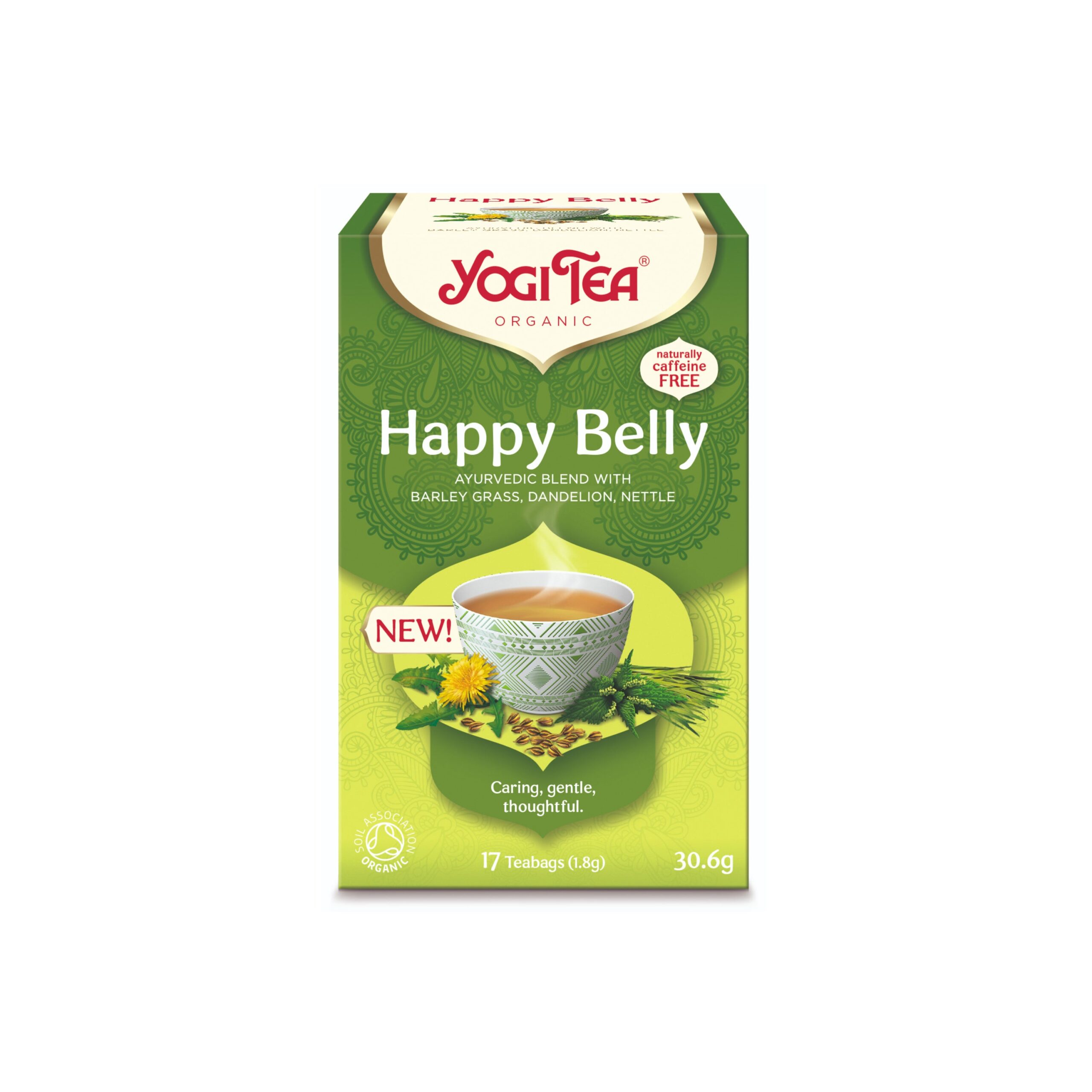 Yogi Tea Čaj Happy Belly BIO - nálev. sáčky (17 x 1,8 g)