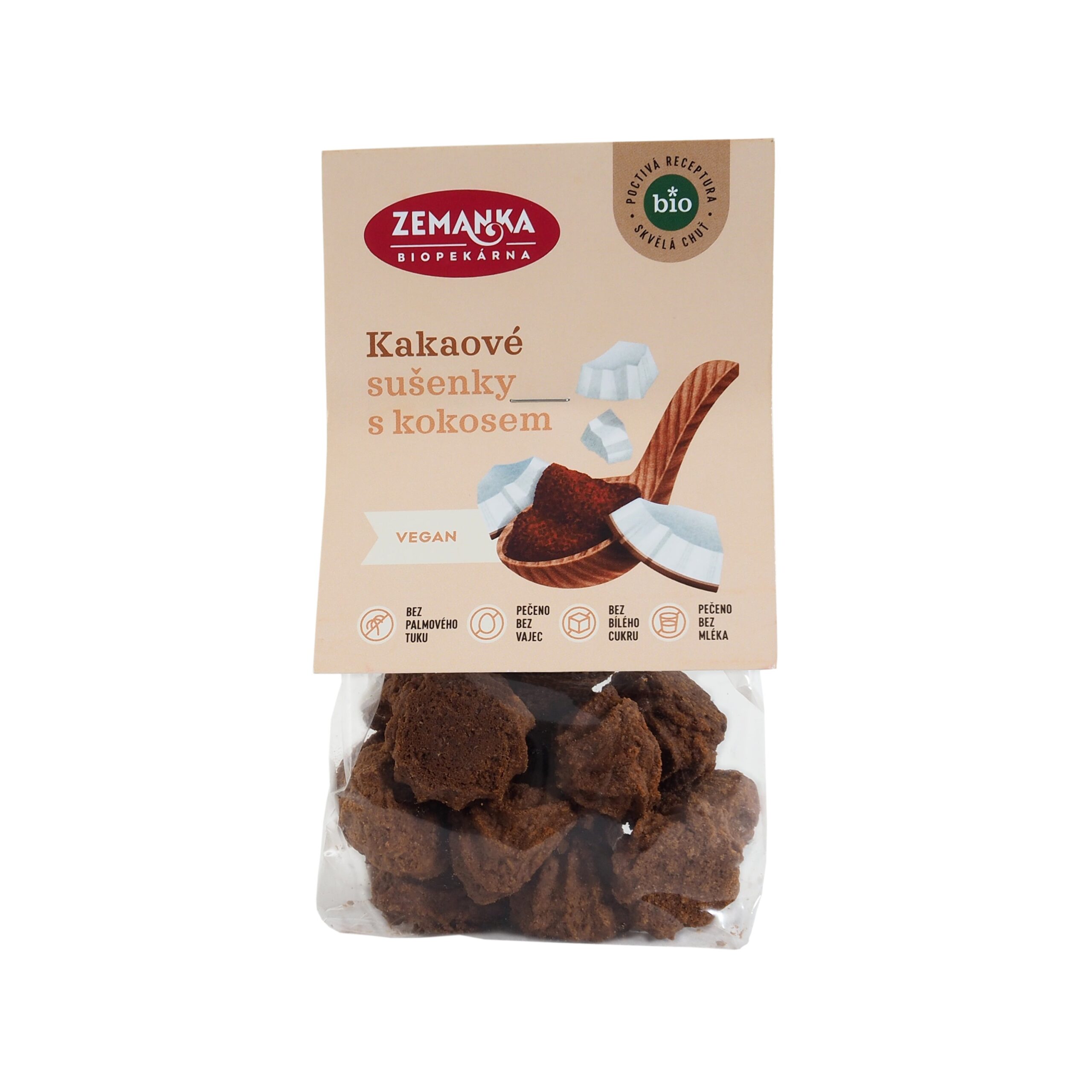 Zemanka Sušenky kakaové BIO (100 g)