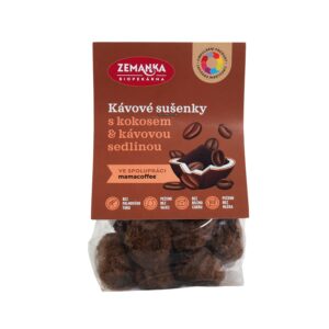 Zemanka Sušenky kávové s kokosem a kávovou sedlinou (100 g)