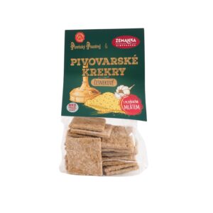 Zemanka Krekry slané s mlátem z Plzeňského Prazdroje a česnekem (100 g)