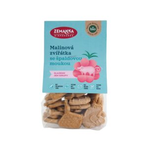 Zemanka Zvířátka špaldová malinová BIO (100 g)