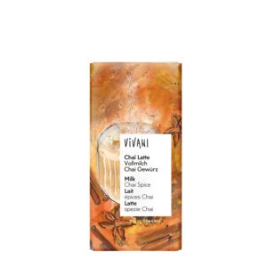 Vivani Čokoláda mléčná s kořením Chai latte BIO (80 g)