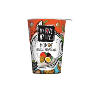 Zakysaný kokosový Mango a Marakuja 180 g BIO   MY LOVE MY LIFE