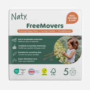 Naty Natahovací plenkové kalhotky Junior 5 (12-18 kg) (20 ks)