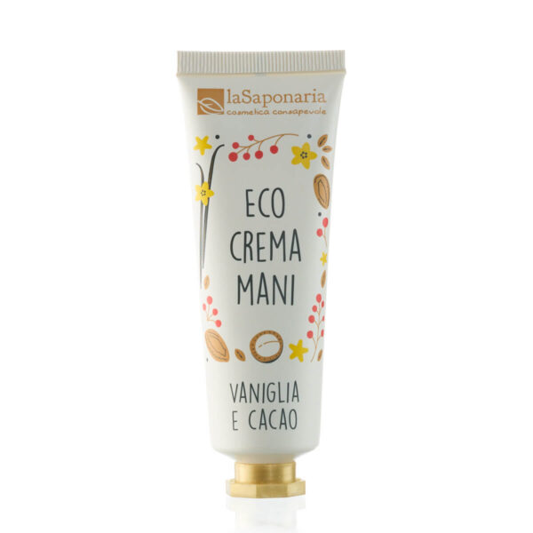 laSaponaria Vyživující krém na ruce - Vanilka & Kakao (40 ml)