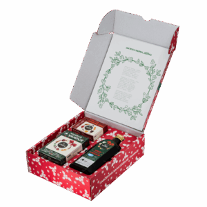 LEROS Dárková sada (3 ks) - Kouzelné Vánoce - čaj, sirup a koření