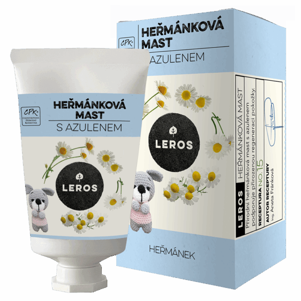LEROS Heřmánková mast s azulenem (30 ml) - pro děti i dospělé