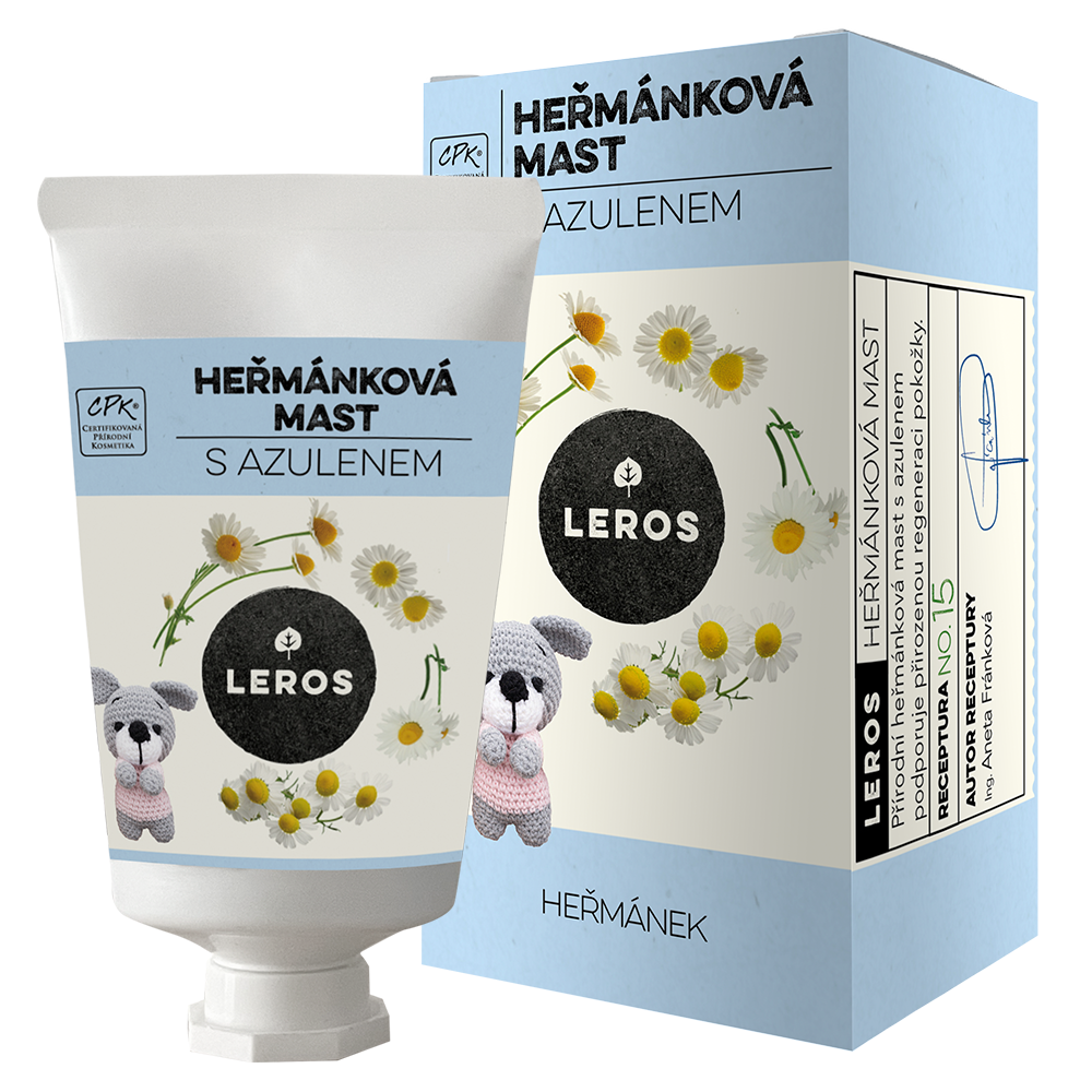 LEROS Heřmánková mast s azulenem (30 ml) - pro děti i dospělé