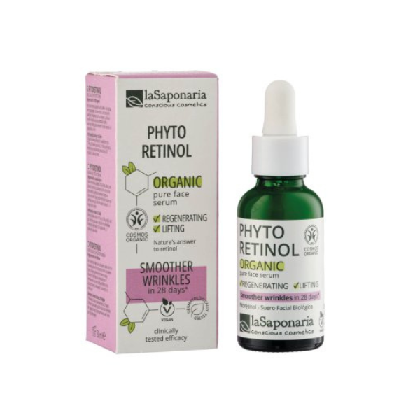laSaponaria Pleťové sérum - Fytoretinol BIO (30 ml) - regeneruje a projasňuje pleť - Obrázek 2