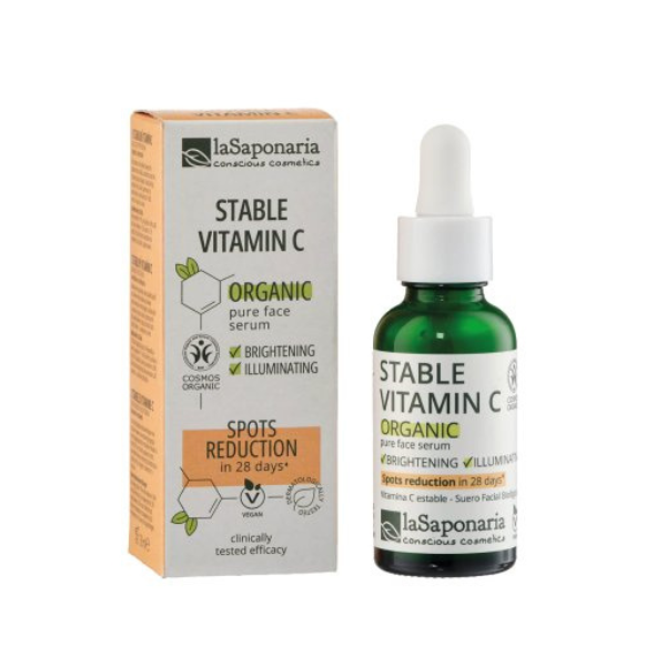 laSaponaria Pleťové sérum - Vitamín C BIO (30 ml) - pro svěží a zářivou pleť - Obrázek 2