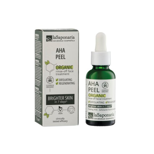 laSaponaria Pleťový AHA peeling BIO (30 ml) - vhodný i pro citlivou pleť - Obrázek 2