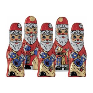 Figurka Santa Claus z mléčné čokolády 5 x 12,5 g BIO   ROSENGARTEN