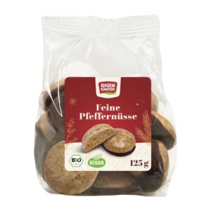Perníčky mini s hořkou čokoládou kořeněné 125 g BIO   ROSENGARTEN