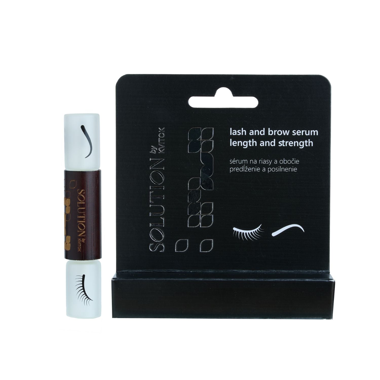 Kvitok Solution Sérum na řasy a obočí (6 ml) - pro dlouhé a husté řasy i obočí
