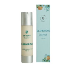 Kvitok Senses Hydratační tělový krém Glamorous (100 ml) - sladká krémová vůně
