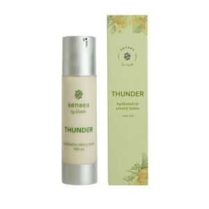 Kvitok Senses Hydratační tělový krém Thunder (100 ml) - svěže kořenitá vůně