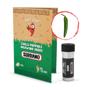 Serrano - semínka chilli