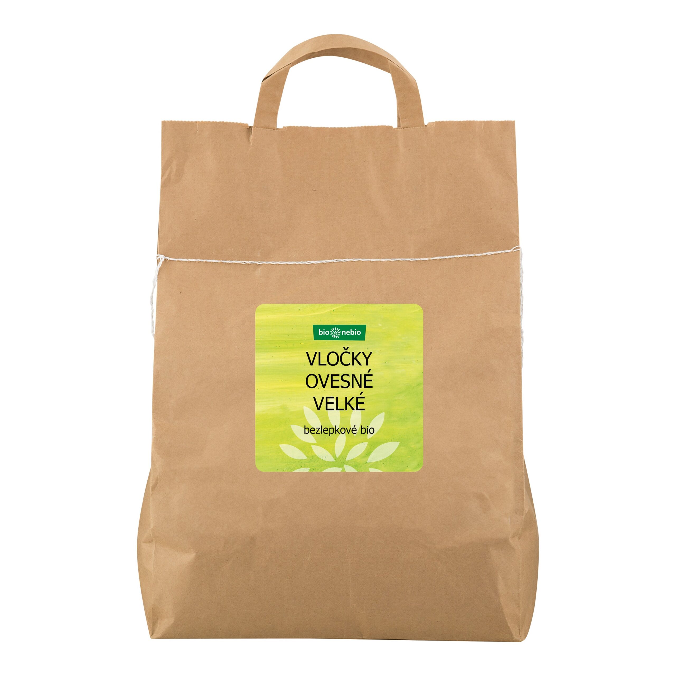 Bio Nebio Vločky ovesné bezlepkové velké BIO (2,5 kg)