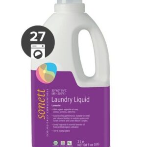Sonett Univerzální tekutý prací gel na bílé i barevné prádlo BIO - 2 l - pošk. obal