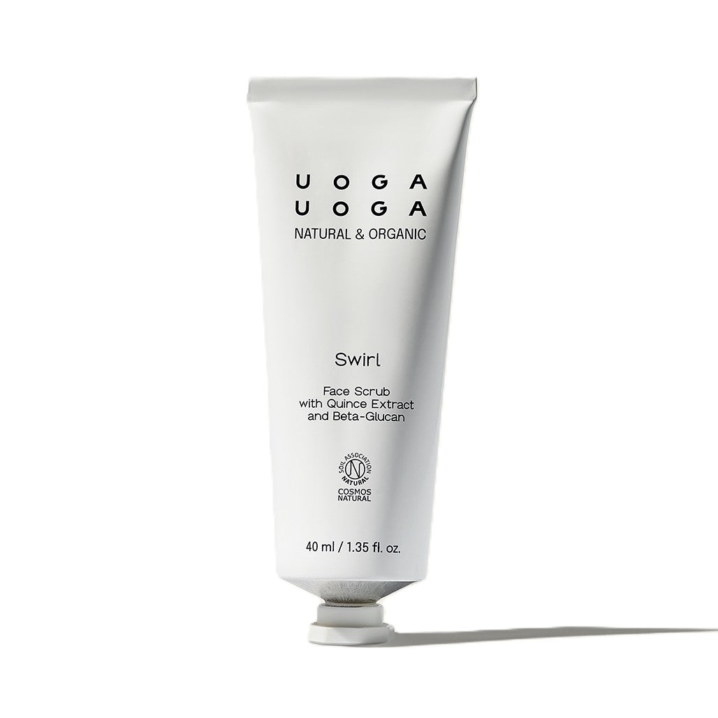 Uoga Uoga Jemný pleťový peeling s extraktem z kdoule Swirl (40 ml) - pro hladkou a zářivou pleť