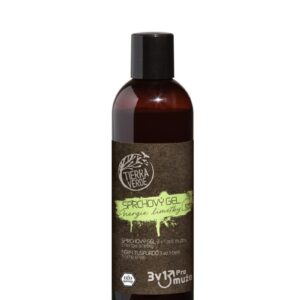 Tierra Verde Pánský sprchový gel na tělo, obličej a vlasy 3v1 - Energie limetky - 300 ml - nahradí až tři produkty