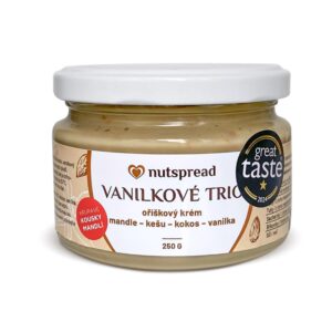 Nutspread Krém ořechový Vanilkové Trio (250 g)