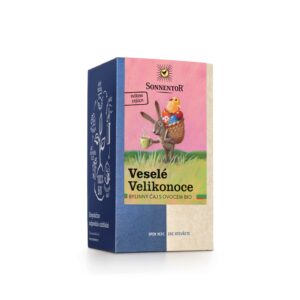 Sonnentor Bylinný čaj s ovocem Veselé Velikonoce BIO - nálev. sáčky (18 x 1,5 g) - svěží citronovo-ovocná chuť
