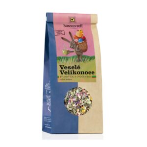 Sonnentor Bylinný čaj s ovocem Veselé Velikonoce BIO - sypaný (60 g) - svěží citronovo-ovocná chuť