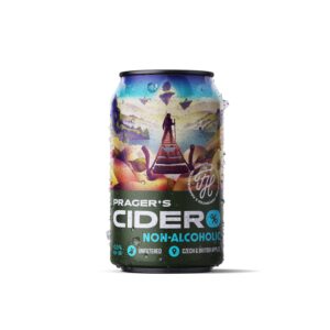 PRAGER'S Cider nealkoholický plech (330 ml)
