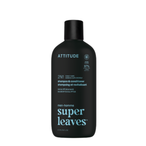 Attitude Pánský zklidňující šampon a kondicionér 2v1 Super leaves - Eukalyptus & Šalvěj (415 ml)