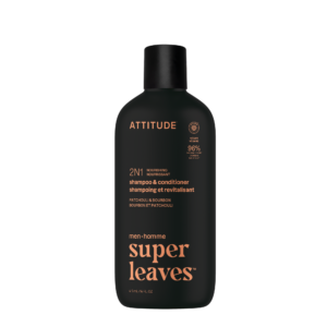 Attitude Pánský vyživující šampon a kondicionér 2v1 Super leaves - Pačuli & Bourbon (415 ml)