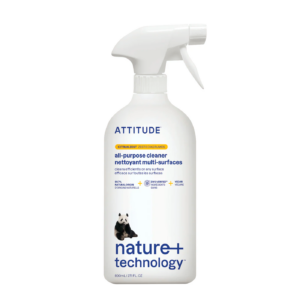 Attitude Univerzální čistič s vůní citronové kůry s rozprašovačem (800 ml)