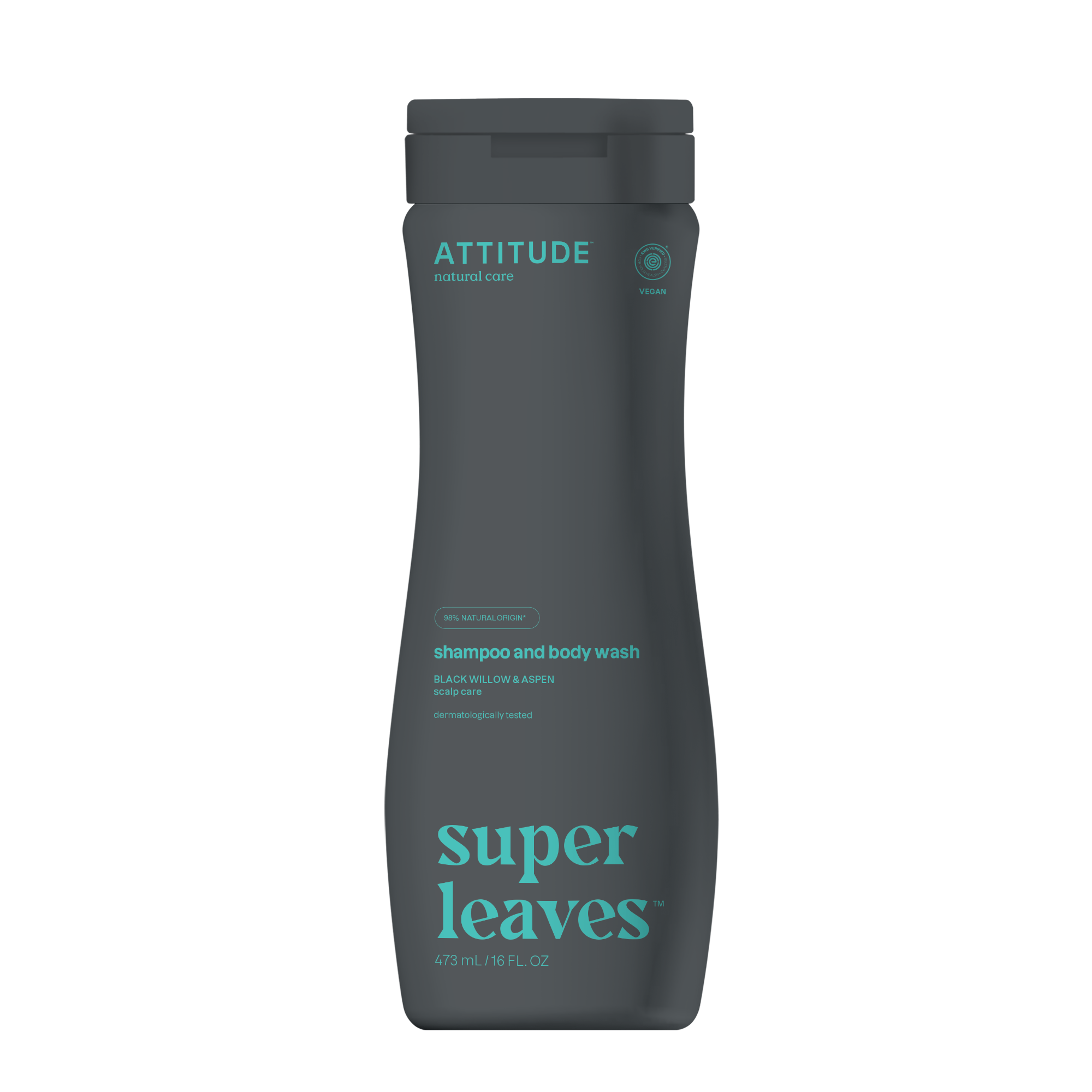 Attitude Pánský sprchový gel a šampon 2v1 Super Leaves - proti lupům (473 ml)